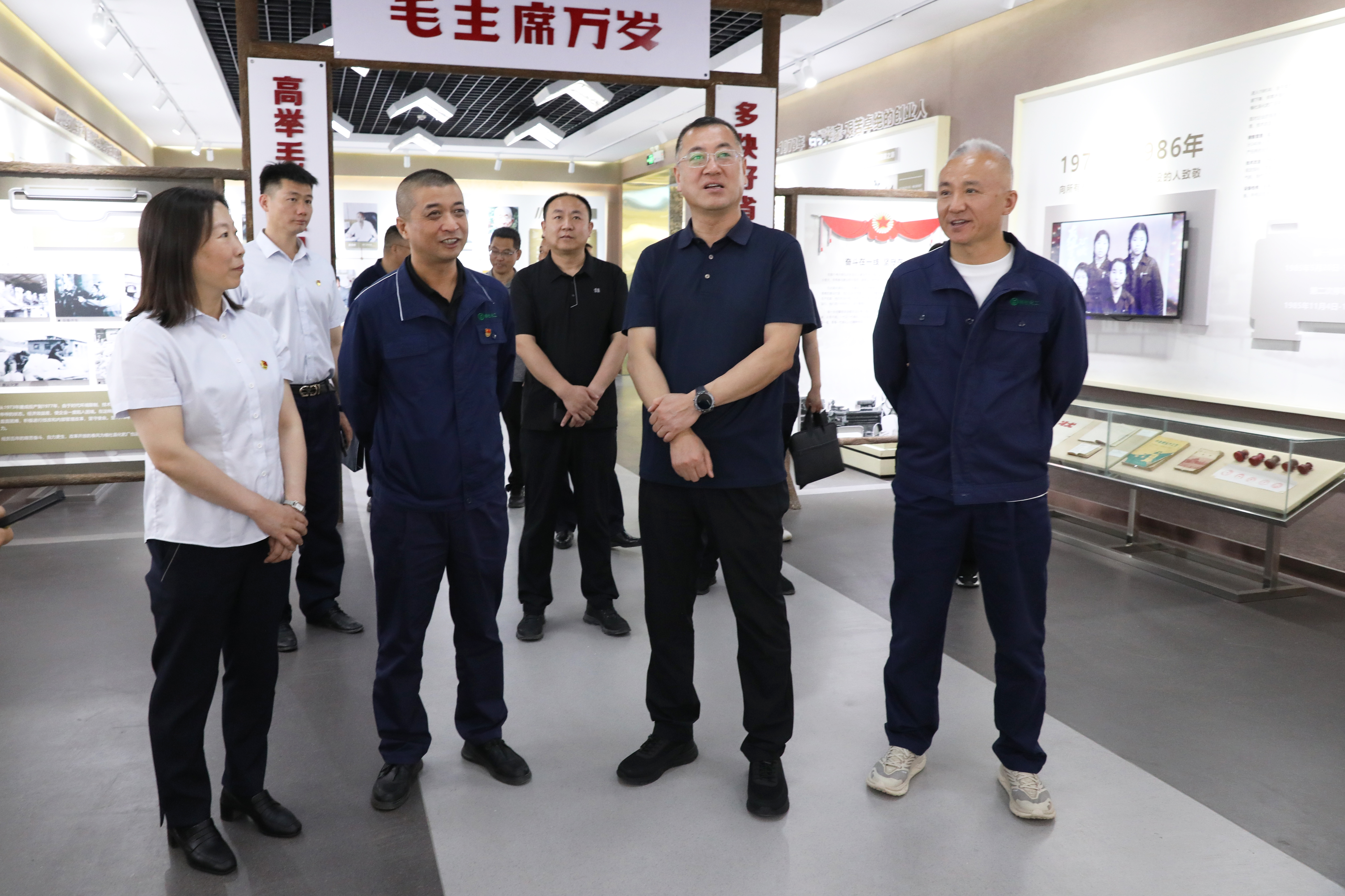 周永東蒞臨公司調(diào)研指導(dǎo)工作